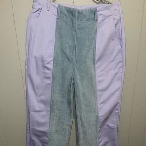 Clad and Cloth The Huff Split Pants in Blue